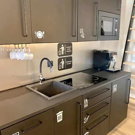 Thruster - Rooms, Kitchen, Chill-out Zone-netflix, Lobby-netflix Hotel Gdyně